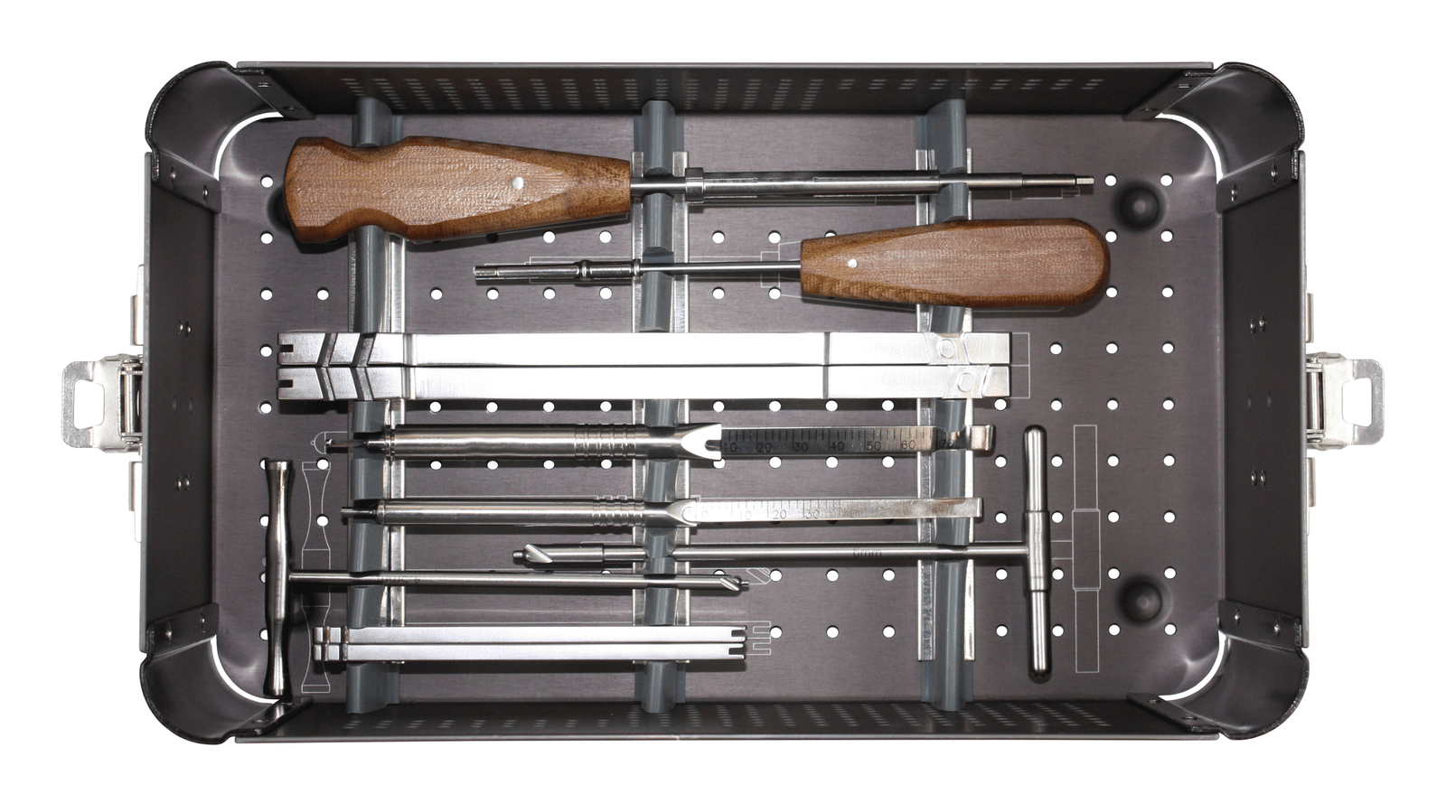 Veterinary Instruments Complete Orthopedic System for Small Autoclaves