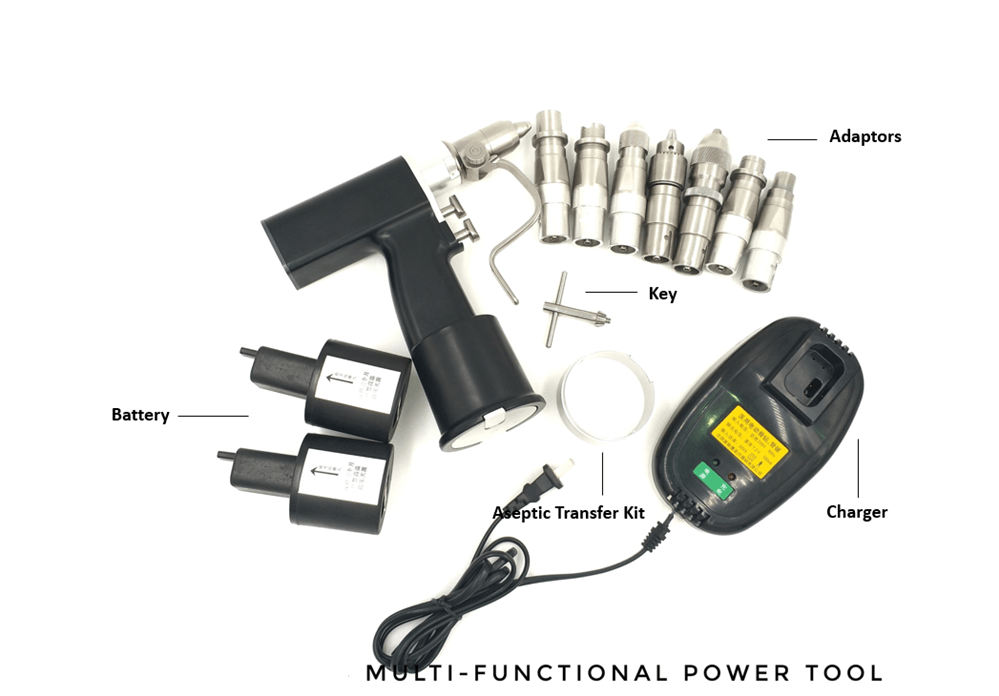 Orthopromed 2204 Multi-functional Power Tool Complete Set