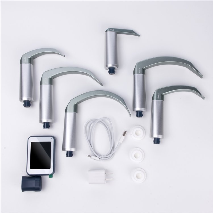 Medical Laryngoscope with Monitor, Digital Reusable ENT Device