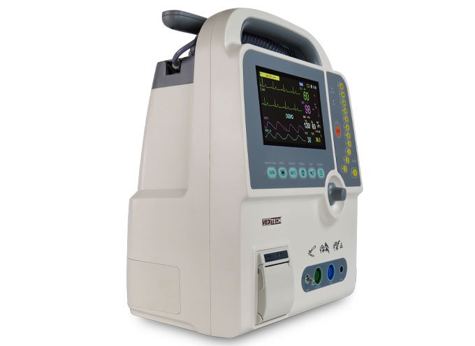 Emergency First Aid Defibrillator monitor with Biphasic and Monophasic Technology Defi 9