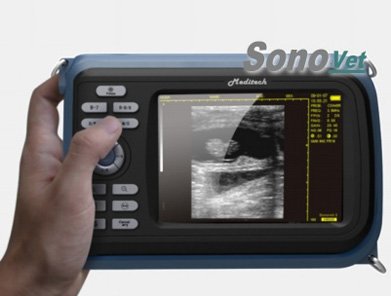 Sonovet Palm Veterinary Ultrasound Scanner with Rectal Probe