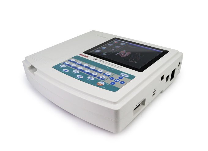 ECG Machine with 8 inch Touch and Color Screen ECG1212T
