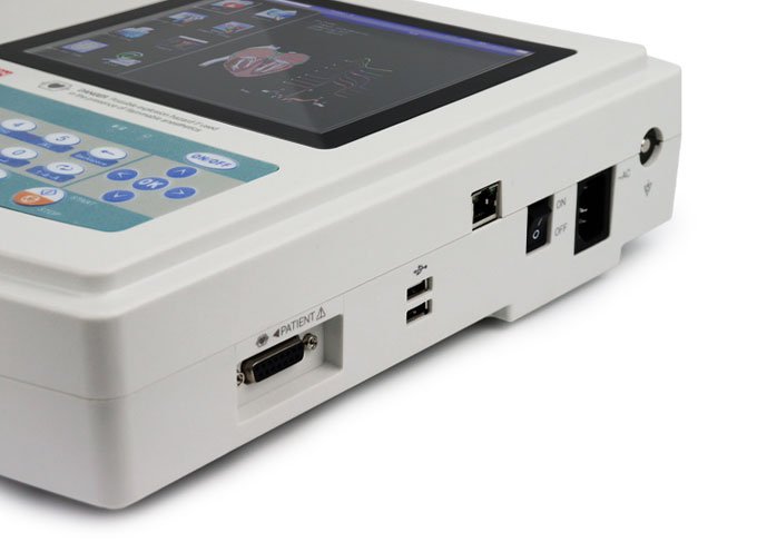 ECG Machine with 8 inch Touch and Color Screen ECG1212T