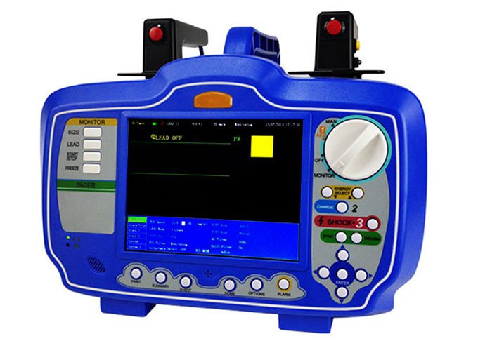 High Quality Defi Xpress Portable Defibrillator Monitor Biphasic and AED, Built-in Printer