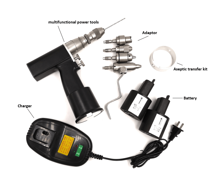 Orthopromed 5505 Multifunctional Power Tool Complete Set