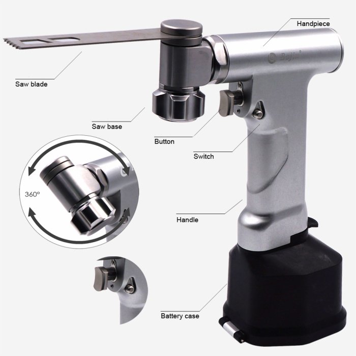 BJ5301 360° Sagittal Saw