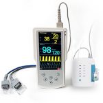 Portable Capnoxi Capnography Gas Analyzer Display with SpO2 Monitor, SpO2 with Gas Analyzer